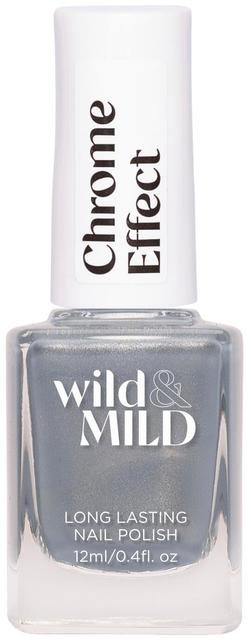 Wild&Mild Chrome Effect nail polish CH12 Aluminium Aura 12 ml