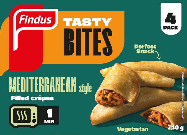 Findus vahemerepärase täidisega pannkoogid, 240 g