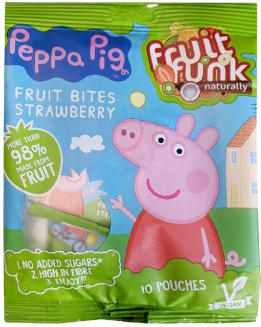 Fruitfunk Pipsa Possu Mansikkahiutale 100g/10-pack