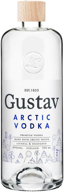 Gustav Arctic vodka 40%vol 700ml