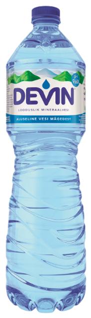 DEVIN MINERAALVESI 1,5 L ALUSELINE