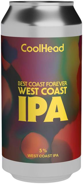 CoolHead Brew Best Coast West Coast IPA 5% 0,44l