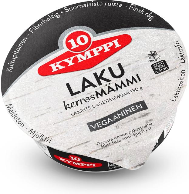 Kymppi Laku kerrosmämmi 130 g pakaste vegaaninen