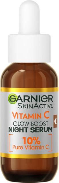 Garnier SkinActive Vitamin C Glow Boost 10% yöseerumi 30ml