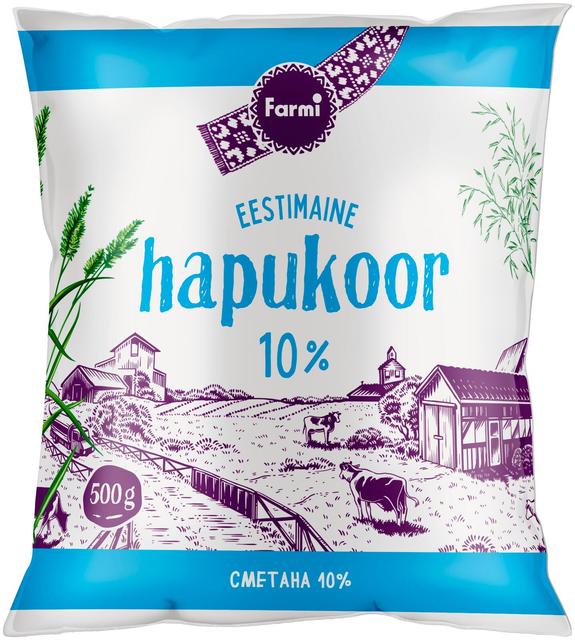 Hapukoor 10%, 500 g