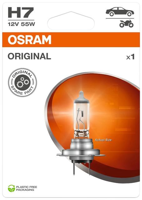 Autolamp Osram H7 55W 12V PX26D