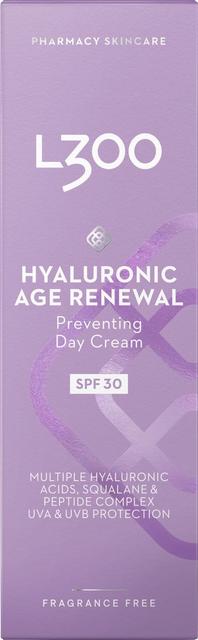 Päevakreem Hyaluronic Age Renewal spf30 50ml