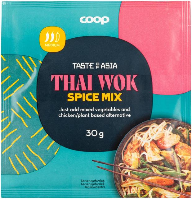 Coop Taste of Asia Thai Wok mausteseos 30 g