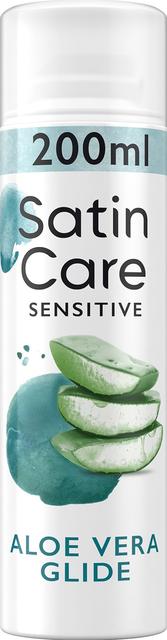 Gillette Satin Care Sensitive Aloe Vera Glide 200ml ihokarvanajogeeli