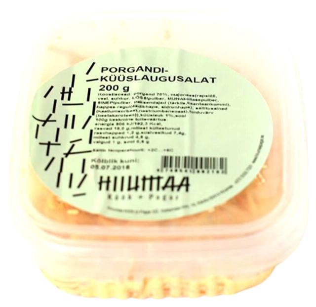 Porgandi-küüslaugusalat 200 g