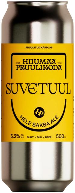 Hiiumaa Pruulikoda Suvetuul õlu 5,2%vol 500 ml