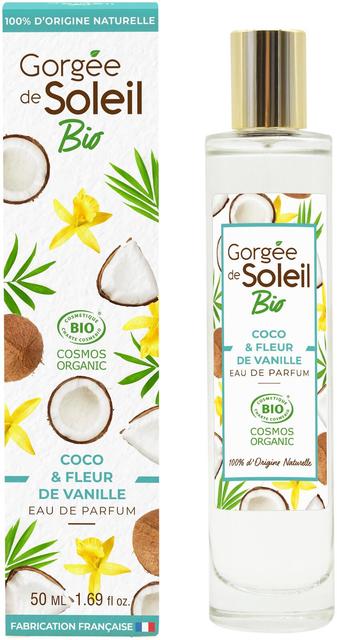 Gorgée de Soleil Coco & Fleur de Vanille Bio Eau de Parfum 50 ml Via Naturale