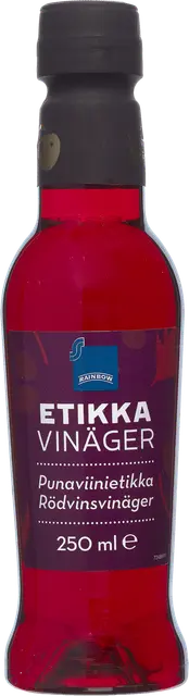 Rainbow punaviinietikka 250 ml