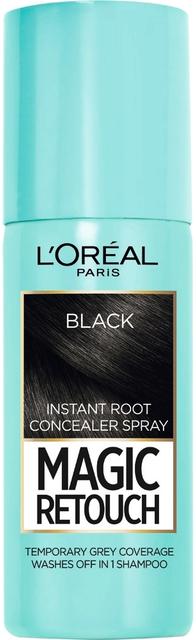 L'Oréal Paris Magic Retouch Black Suihkutettava tyvisävyte 75ml