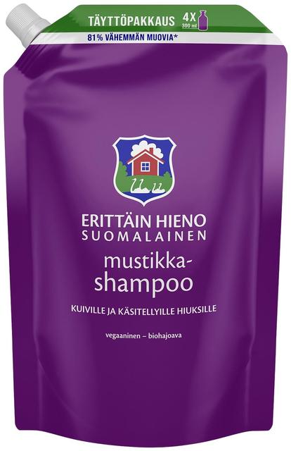 EHS šampoon mustika täitepakk 1,2l
