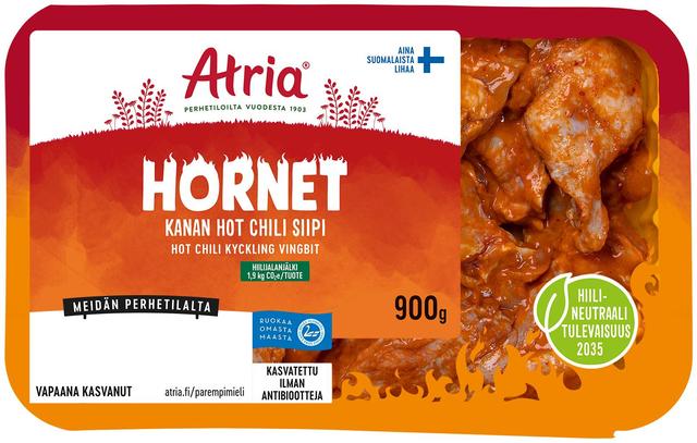 Atria Kanan Hornet Hot Chili Siipi 900g