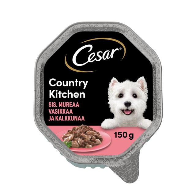 Cesar Country Stew sis. Vasikkaa ja Kalkkunaa kastikkeessa (150 g)