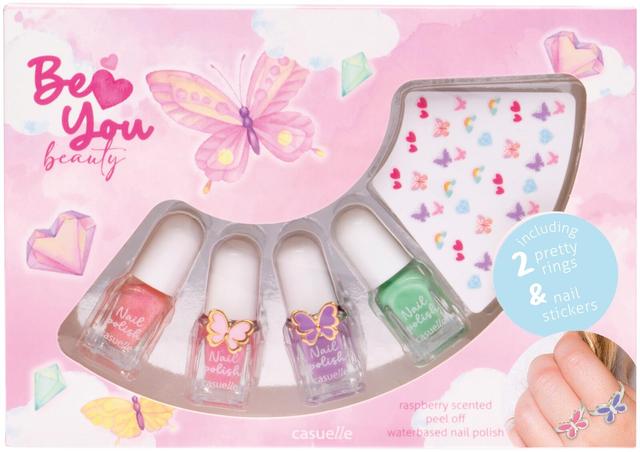 Casuelle BeYou nails giftbox 4kpl kynsilakkapakkaus