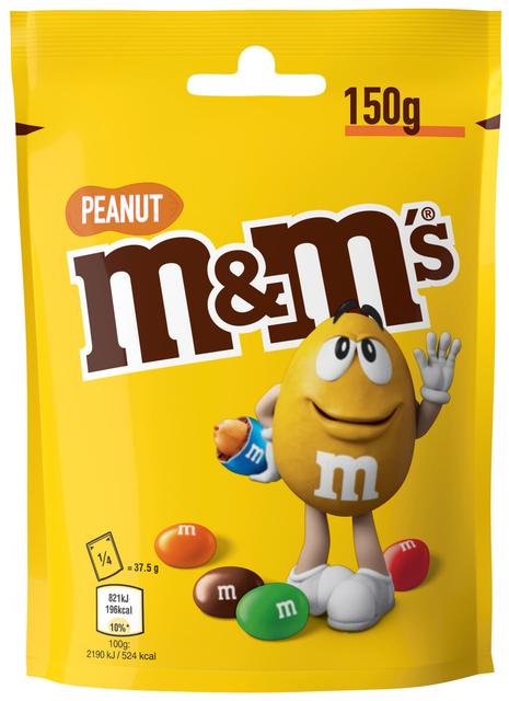 M&M's Peanut maitosuklaa 150g