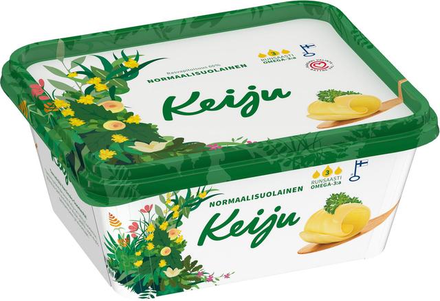 Keiju Normaalisuolainen margariini 60 600 g