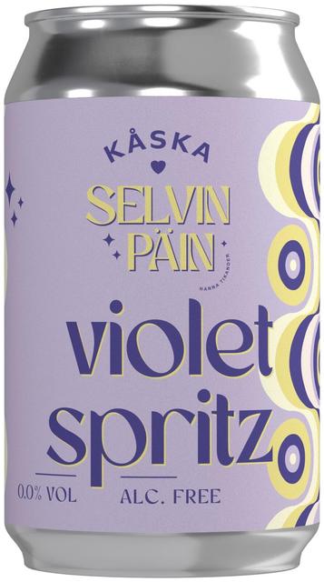 Selvin Päin & Kåska Violet Spritz 0,0%, 0,33l