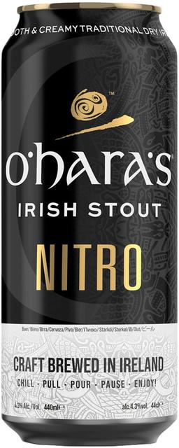 O’Hara’s Nitro Irish Stout 4,3% 44cl