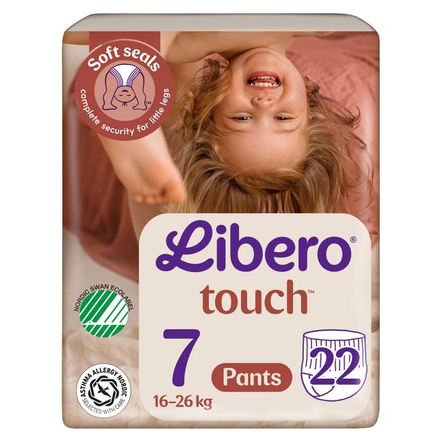 LIBERO Touch housuvaippa koko 7, 22kpl, 16-26 kg