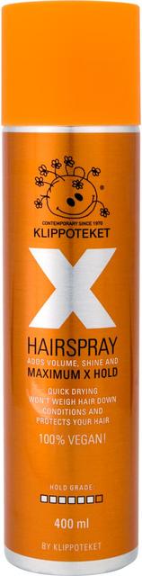 Klippoteket Maximum XX Strong Hairspray hiuskiinne 400 ml
