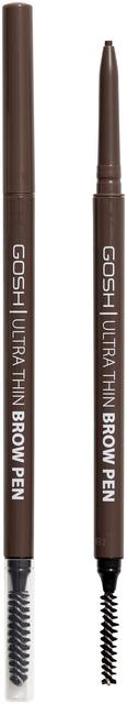 Gosh Ultra Thin Brow Pen 003 Dark Brown -kulmakynä  0,09g