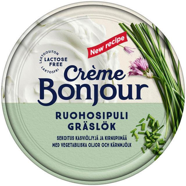 Crème Bonjour 200g Ruohosipuli tuorejuusto laktoositon