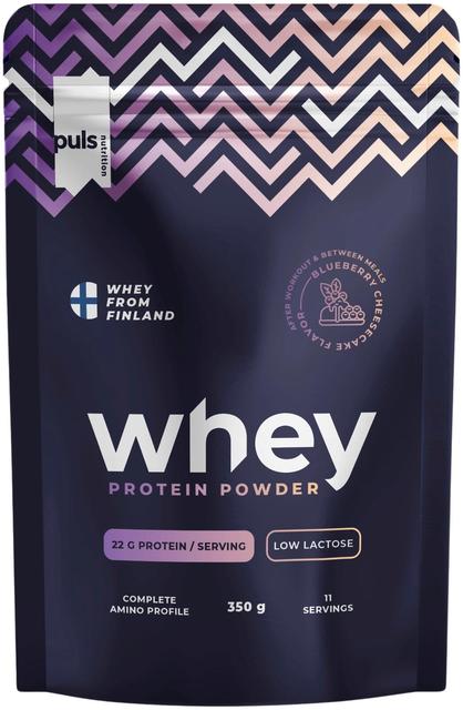 PULS WHEY Blueberry Cheesecake Proteiinijuomajauhe 350g