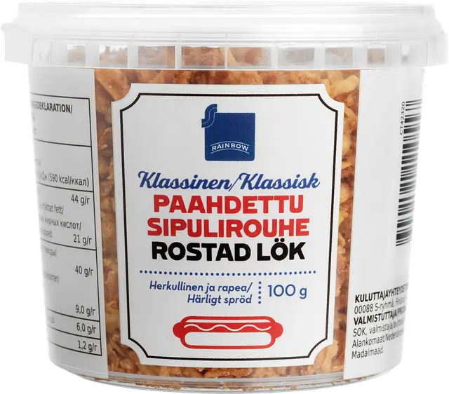 Rainbow paahdettu sipulirouhe 100 g