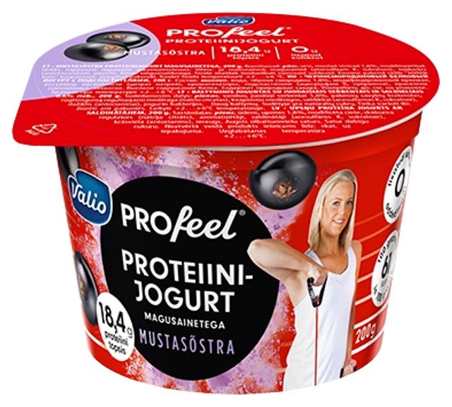 Proteiinijogurt mustasõstra 200 g