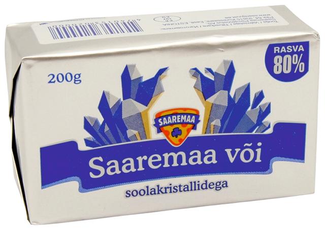 Soolakristallidega või 80%, 200 g