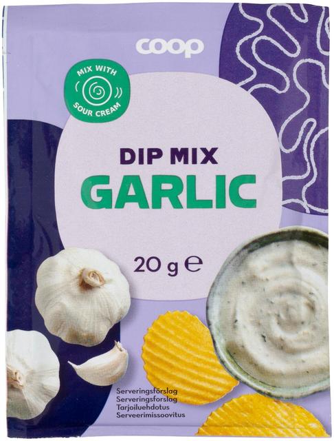 Coop Dip Mix mausteseos valkosipuli 20 g