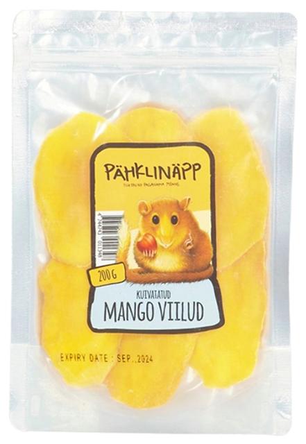 Kuivatatud mango viilud 200g Pähklinäpp