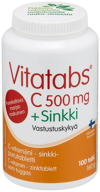 Vitatabs C 500 mg + Sinkki 100 tabl.