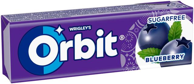 Orbit Blueberry närimiskummid 14 g