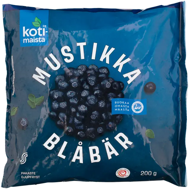 Kotimaista 200g mustikka pakaste
