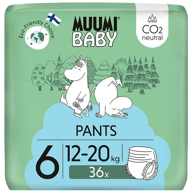 Muumi Baby Pants housuvaippa 6 - 36 kpl 12-20 kg