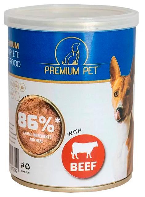 Premium Pet pasteet koertele veiselihaga 360g