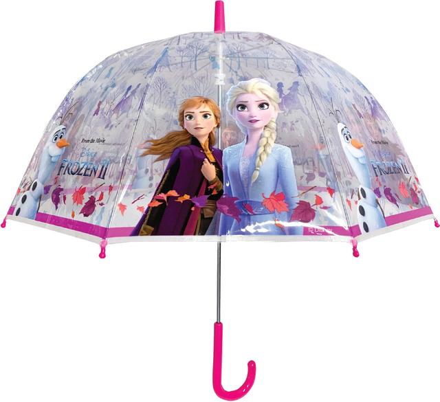 Frozen 2 lasten läpikuultava sateenvarjo