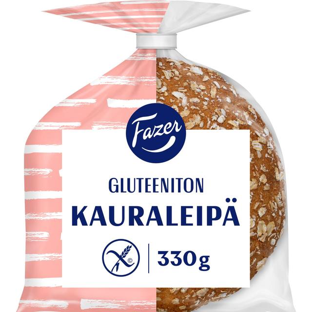 Fazer Gluteeniton Kauraleipä 330g