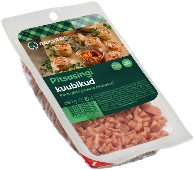 Pitsasingi kuubikud 250 g