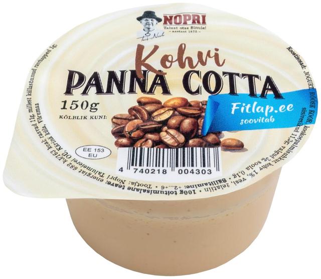 Panna Cotta Kohvi 150g FITLAP