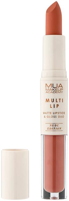 MUA Make Up Academy Lipstick & Gloss Duo, Cozy 5,2 ml  huulipuna