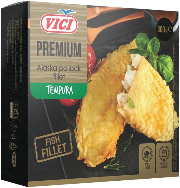 Kalafileepalad tempura taignas, 300 g