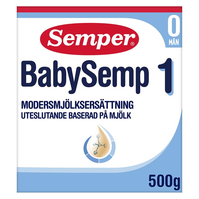 Semper BabySemp1 Maitopohjainen äidinmaidonkorvike syntymästä alkaen, jauhe 500g