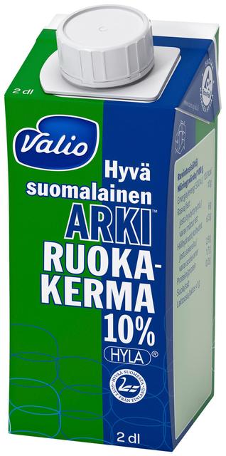 Valio Hyvä suomalainen Arki® ruokakerma 10 % 2 dl UHT HYLA®