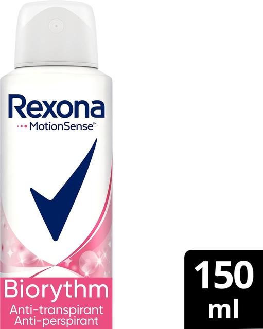 Rexona Biorythm Antiperspirantti Deodorantti Spray 48 h suoja 150 ml